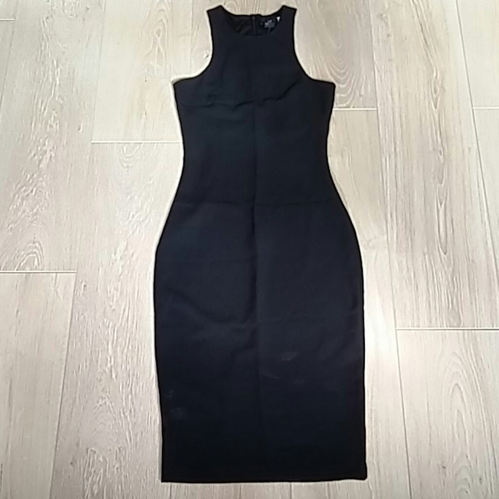 h&m midi dress